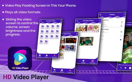 Full HD Video Player & Popup Player screenshot 1
