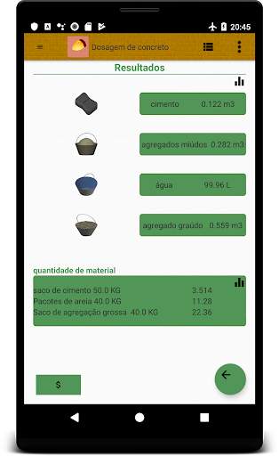 Concreto dosage screenshot 5