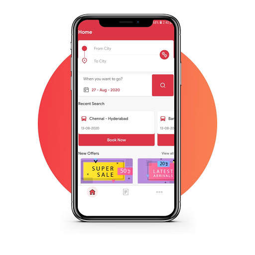 Go Ticket -Bus Ticket Booking App, Bus Booking App screenshot 2