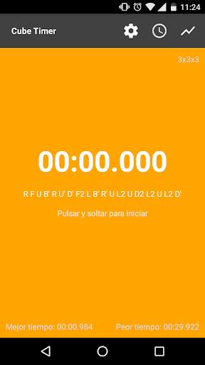 Cube Timer screenshot 1