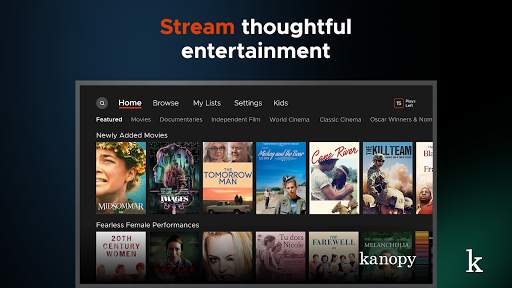 Kanopy for Android TV screenshot 1