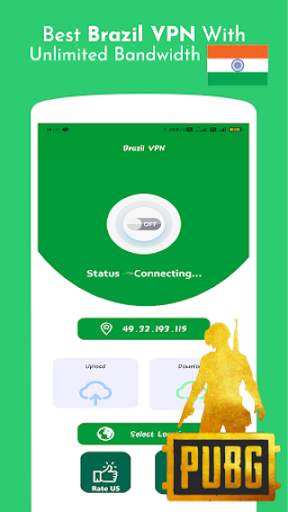 Brazil VPN: Secure Fast VPN With Unlimited Proxy स्क्रीनशॉट 3