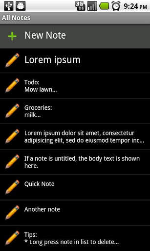 JetNote screenshot 1