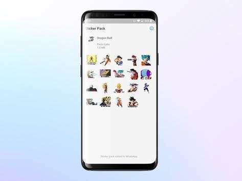 Dragon Ball Stickers screenshot 4