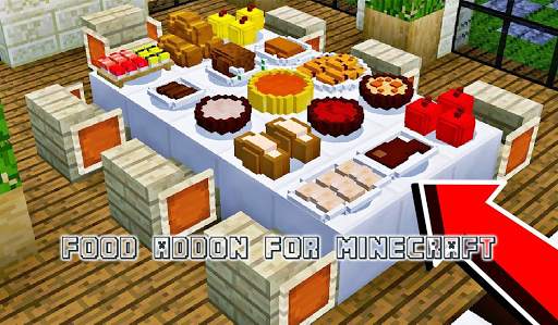 Addon Food Mod for Minecraft PE screenshot 3