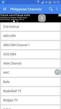 Philippines TV Channels स्क्रीनशॉट 1