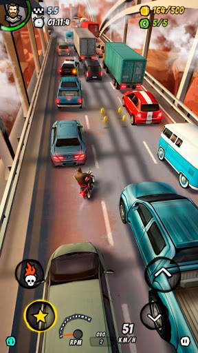 Moto Racing 2: Burning Asphalt screenshot 6
