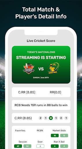 Live Cricket TV: IND VS WI screenshot 4