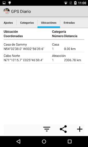 GPS Diario (Test) screenshot 1