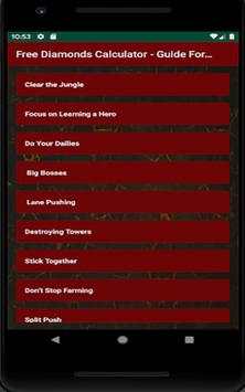 Free Diamonds Calculator - Guide for ML Bang Bang screenshot 3