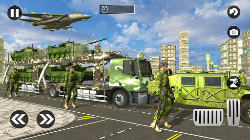 Prison Games: Army Truck Driving Simulator Games screenshot 2