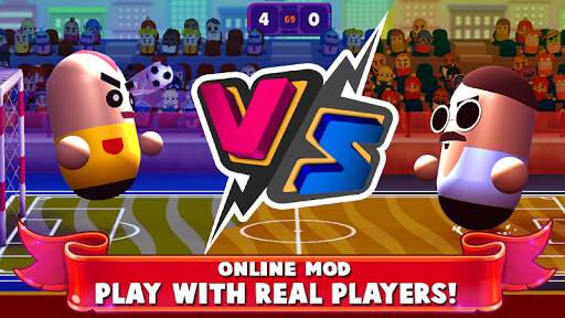 2 Player Head Soccer Game screenshot 1