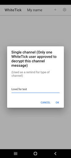 WhiteTick send encryption text for WhatsApp/Email screenshot 2