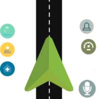 GPS Navigation Route tracker logo