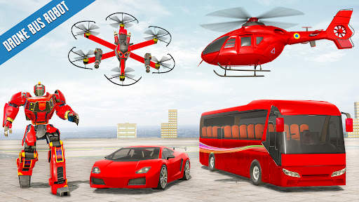 US Drone Bus Robot Transform screenshot 6