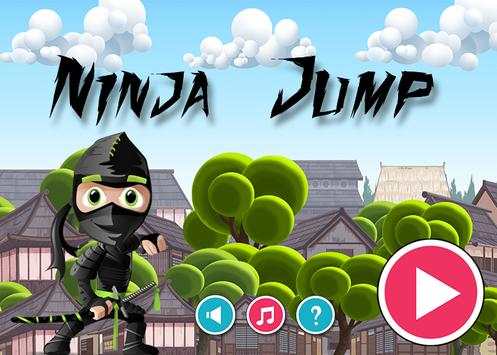 Ninja shuriken Jump screenshot 1
