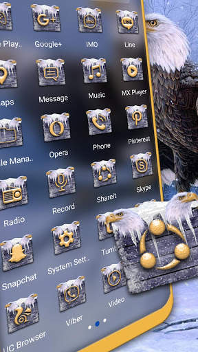 Winter Eagle Launcher Theme screenshot 3