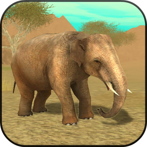 Wild Elephant Sim 3D أيقونة