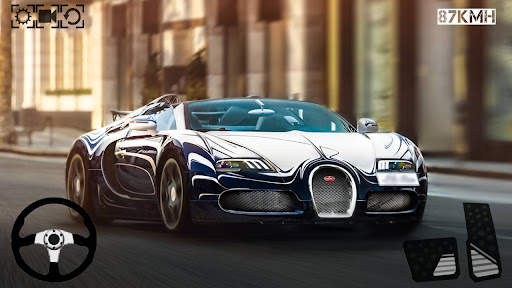 Veyron Drag Car Bugatti Racing screenshot 1