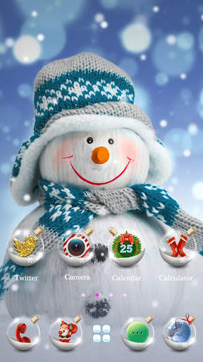 Romantic Christmas Go Launcher Theme screenshot 2