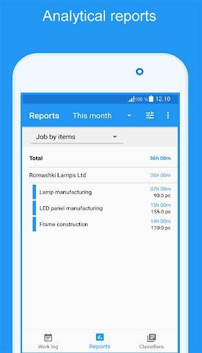Express Worklog - timesheet, work time tracker screenshot 6