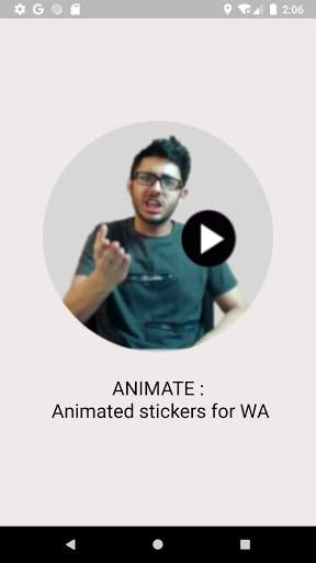 ANIMATE: Animated stickers for WA screenshot 1