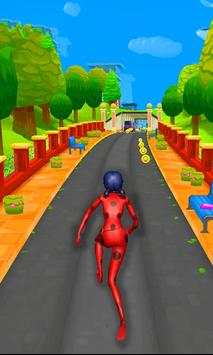 Subway girl 2 Super Hero chibi run Adventure screenshot 3
