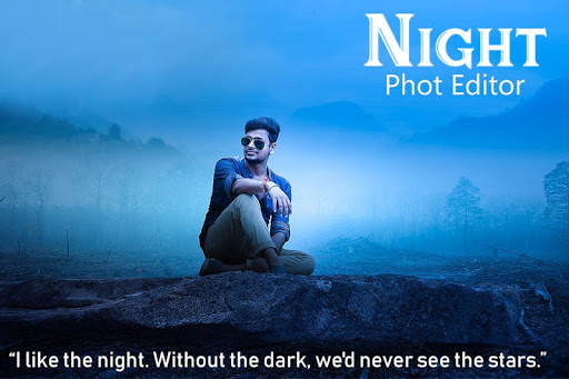 Night Photo Editor - Photo Frame screenshot 1