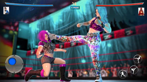 Girls Ring Wrestling Pro Fighting Games screenshot 4