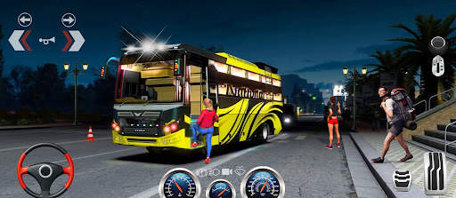 Offroad Coach Driving Bus Game screenshot 12