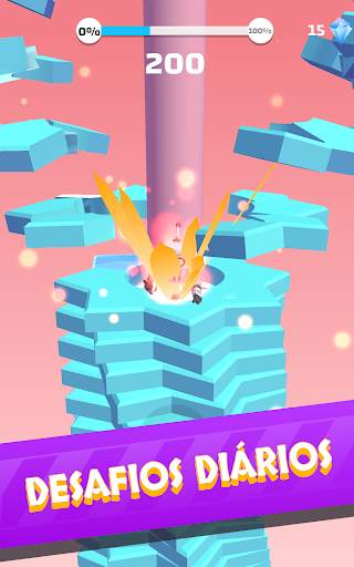 Helix Stack Jump: Esmagar Bola screenshot 8