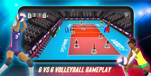 Volleyball: VolleyGo screenshot 2