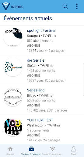videmic - event app screenshot 5