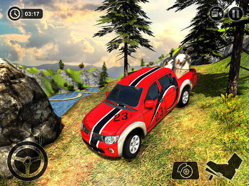 Offroad Hilux Pickup Truck Driving Simulator screenshot 10