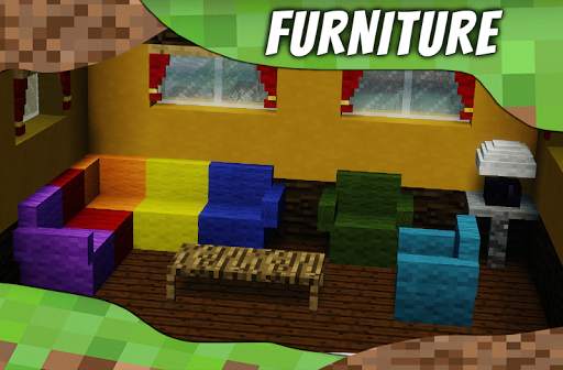 Mod furniture. Furniture mods for Minecraft PE 1 تصوير الشاشة