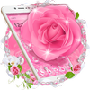 Glitter Diamond Rose Launcher icon