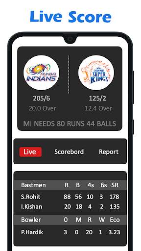 Live Cricket TV - क्रिकेट लाइव screenshot 1