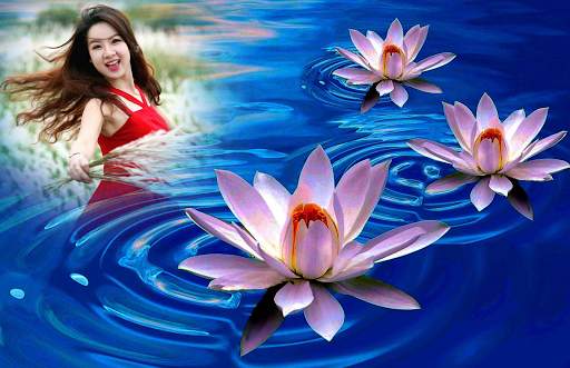Lotus Photo Frame screenshot 1