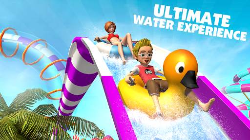 Pool Ride Rush - Water Park Racing Games 2021 screenshot 1