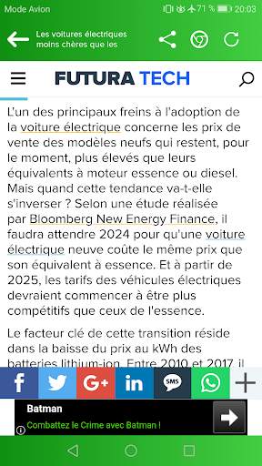 Actualités scientifiques - Gratuit - Science news screenshot 3