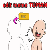Edit Meme Tuman icon