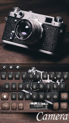 Old Camera Keyboard Theme screenshot 1