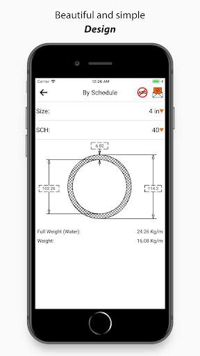 Piping Toolbox: ASME, Flange, Fitting, Valve, Eng screenshot 3