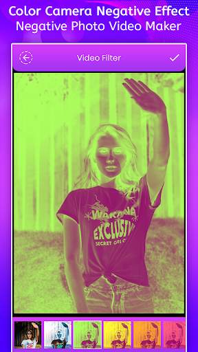 Color Camera Negative Effect-Negative Video Maker screenshot 4
