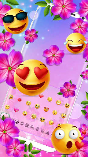 Flower Blossom Keyboard screenshot 3