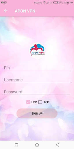 Apon VPN screenshot 2
