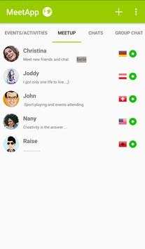 MeetApp screenshot 1