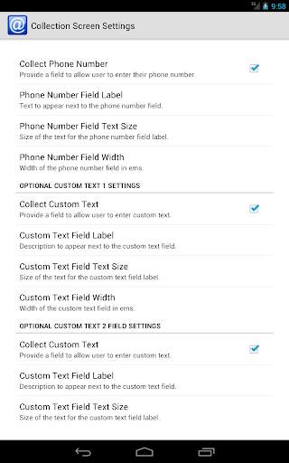 Email Sign Up screenshot 12