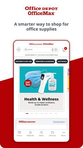 Office Depot®- Rewards & Deals on Office Supplies screenshot 1