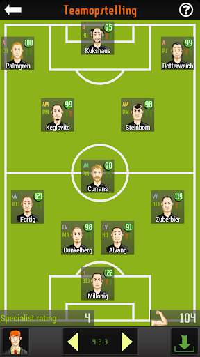 Kick it out! Voetbal Manager screenshot 2